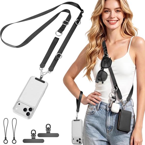 Crossbody Strap (Fabric Lanyard) for smartphones