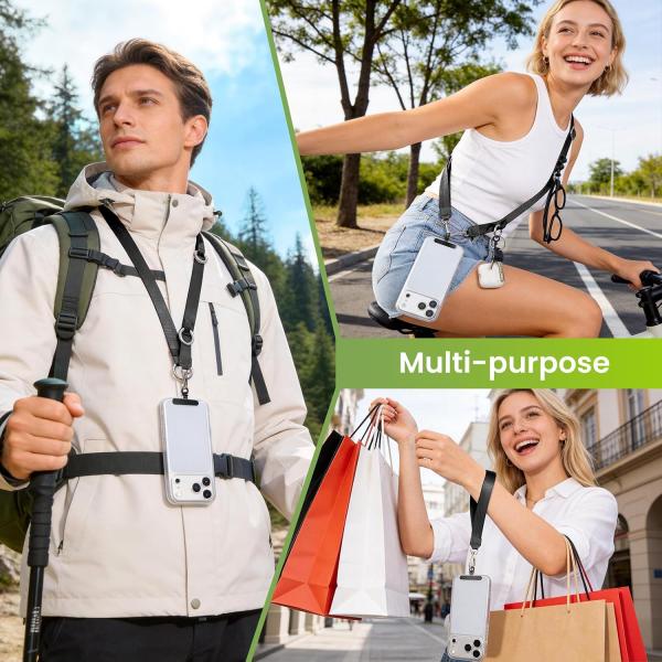 Crossbody Strap (Fabric Lanyard) for smartphones