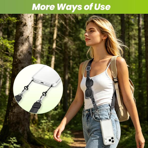 Crossbody Strap (Fabric Lanyard) for smartphones